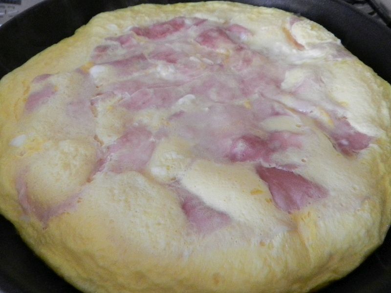 Frittata Prosciutto e Mozzarella Pentolefornelli